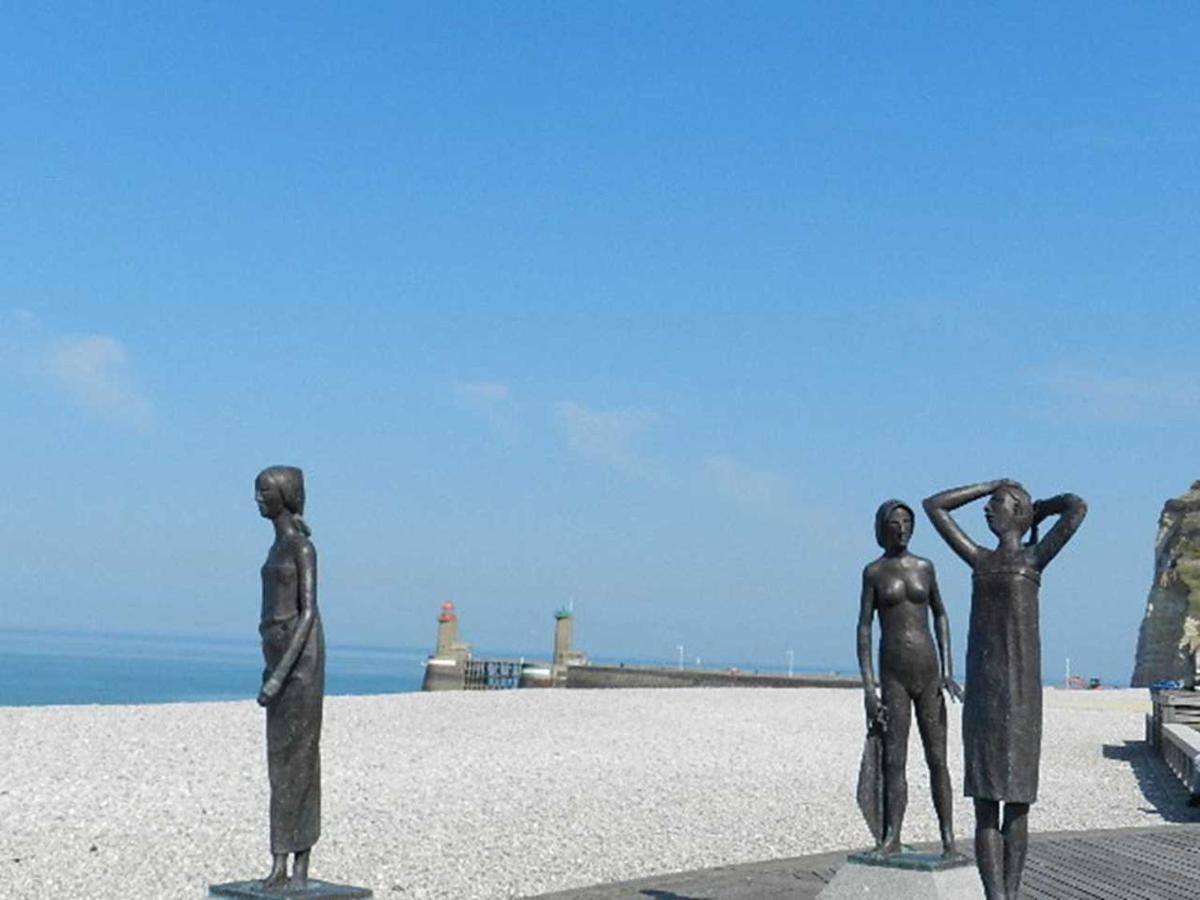 L'Horizon Vue Mer Et Falaises Fecamp Exterior photo