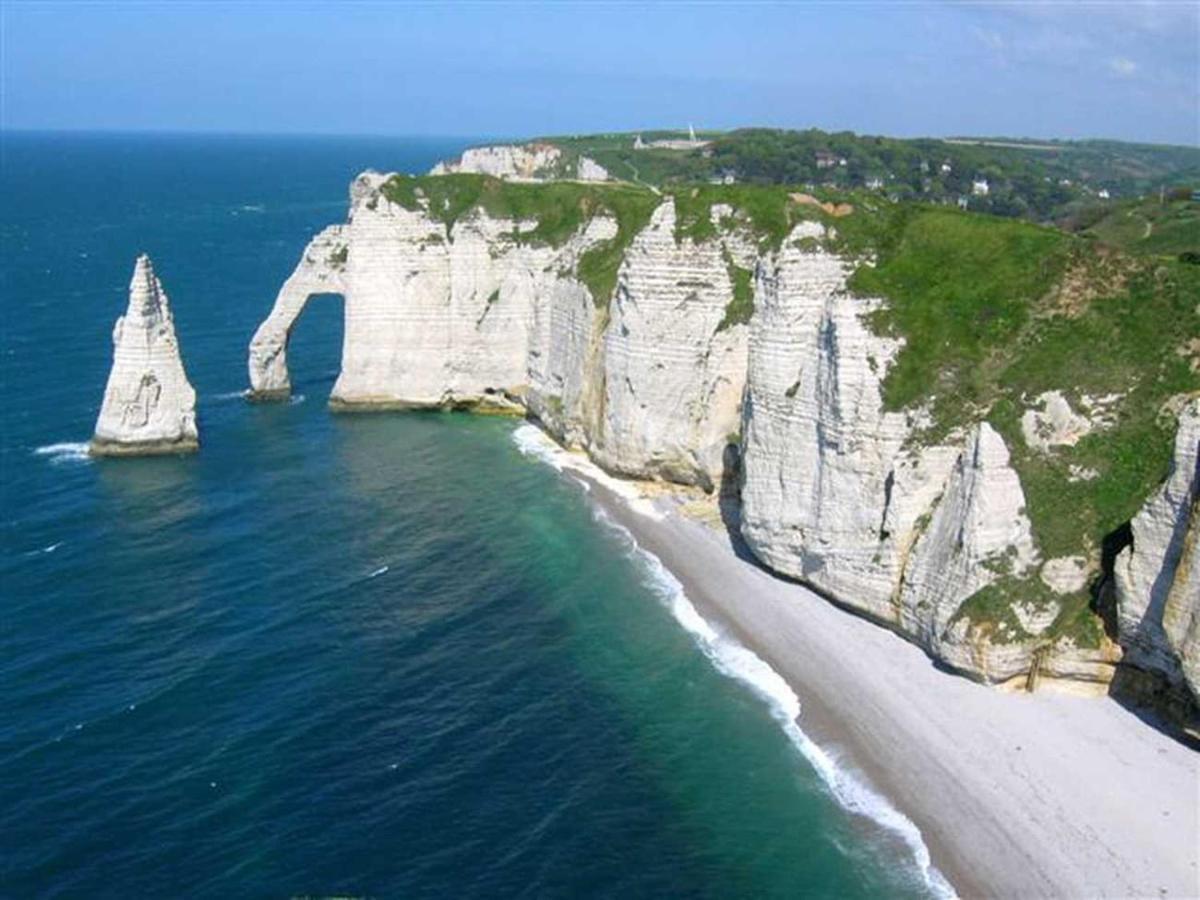 L'Horizon Vue Mer Et Falaises Fecamp Exterior photo